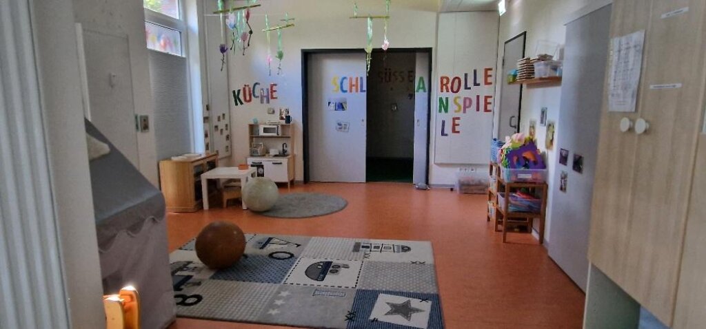 Gruppenraum der AWO Kita Denickestraße.