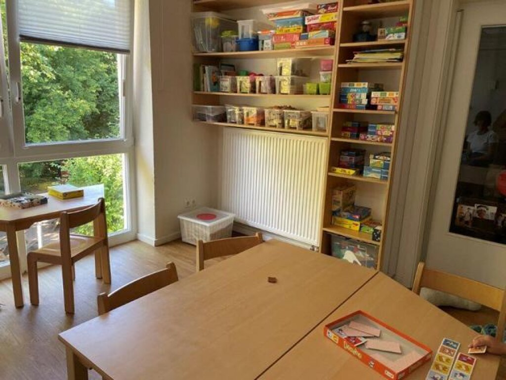 Atelier in der Kita Löwenzahn in Poppenbüttel der AWO Hamburg.